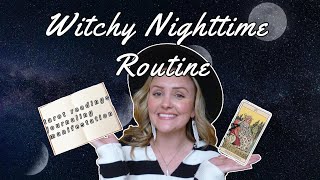 Witchy Nighttime Routine (manifestation, tarot reading, journaling & more)