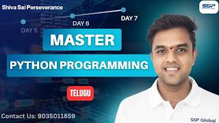 Learn Python Programming in Telugu | Full Course for Beginners | SSP Global Tirupati