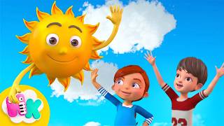 Hei Frøken Sol, Sol, Store Flotte Sol 🌞 Sommerens Sang ☀️ Barnesanger på Norsk - HeyKids