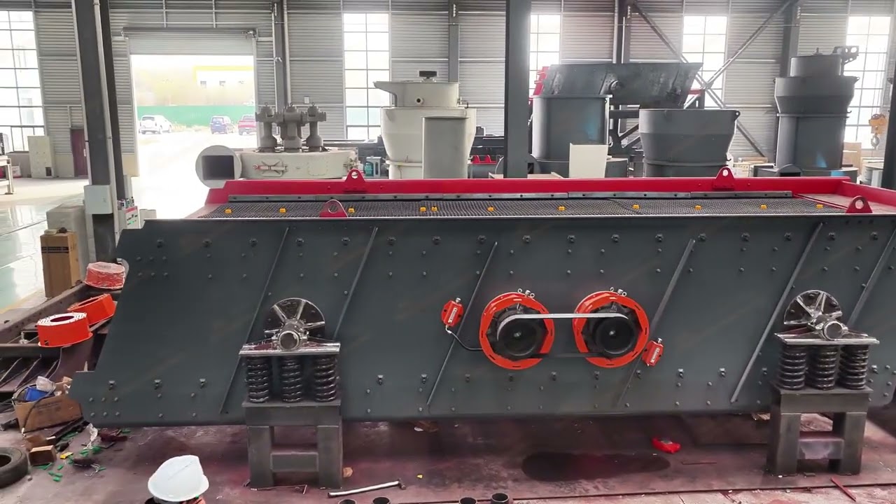 Screening equipment is essential for mining sand and gravel production lines.