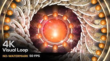 4K VISUAL LOOP ANIMATION (VJ LOOP) - 3D TUNNEL LUXURY