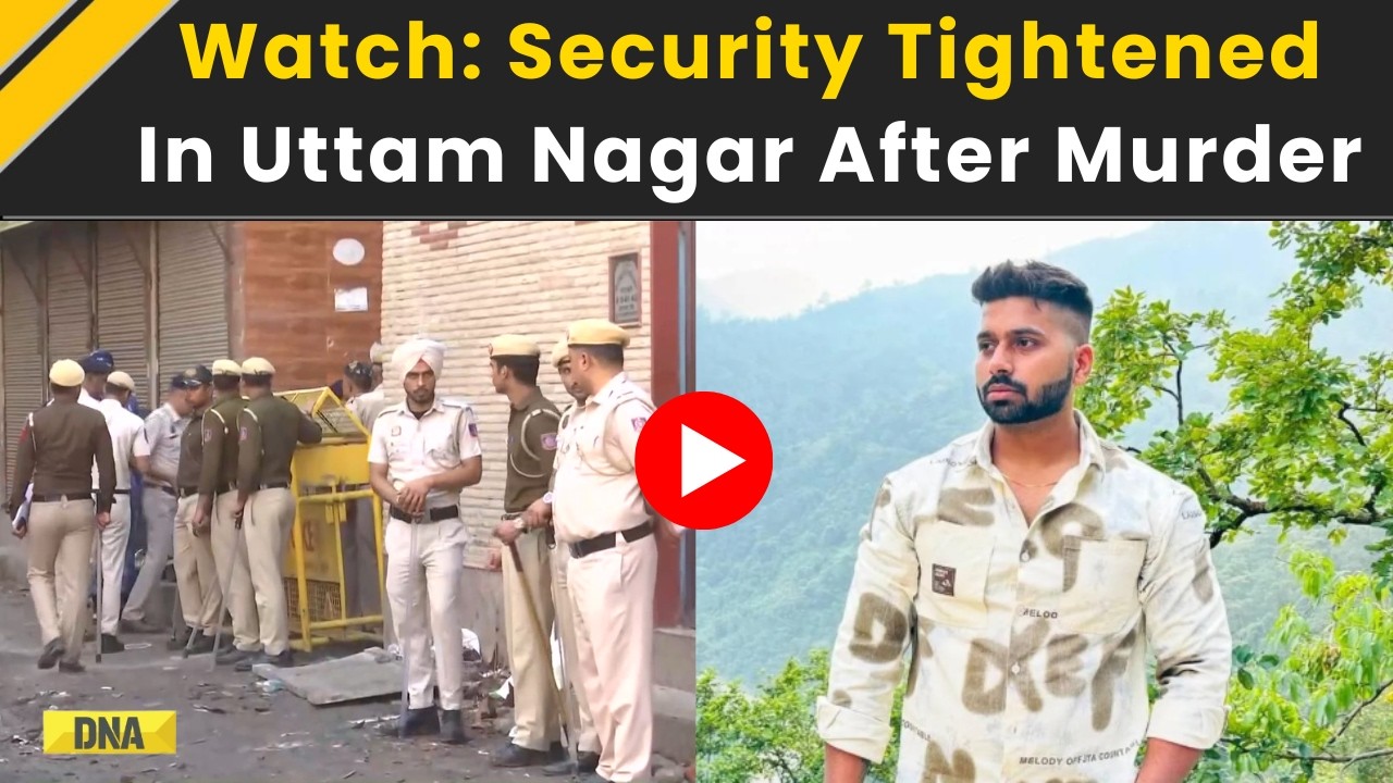 Delhi News: Heavy Police Deployment In Uttam Nagar After Tarun Kumar Holi Murder Case