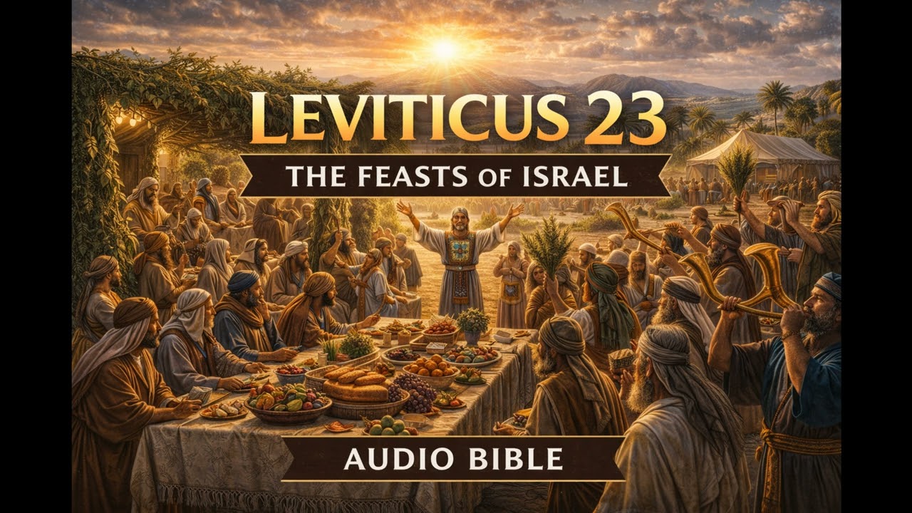 📖 Leviticus 23 (Audio Bible) | Appointed Feasts of the Lord | Sacred Times and Worship