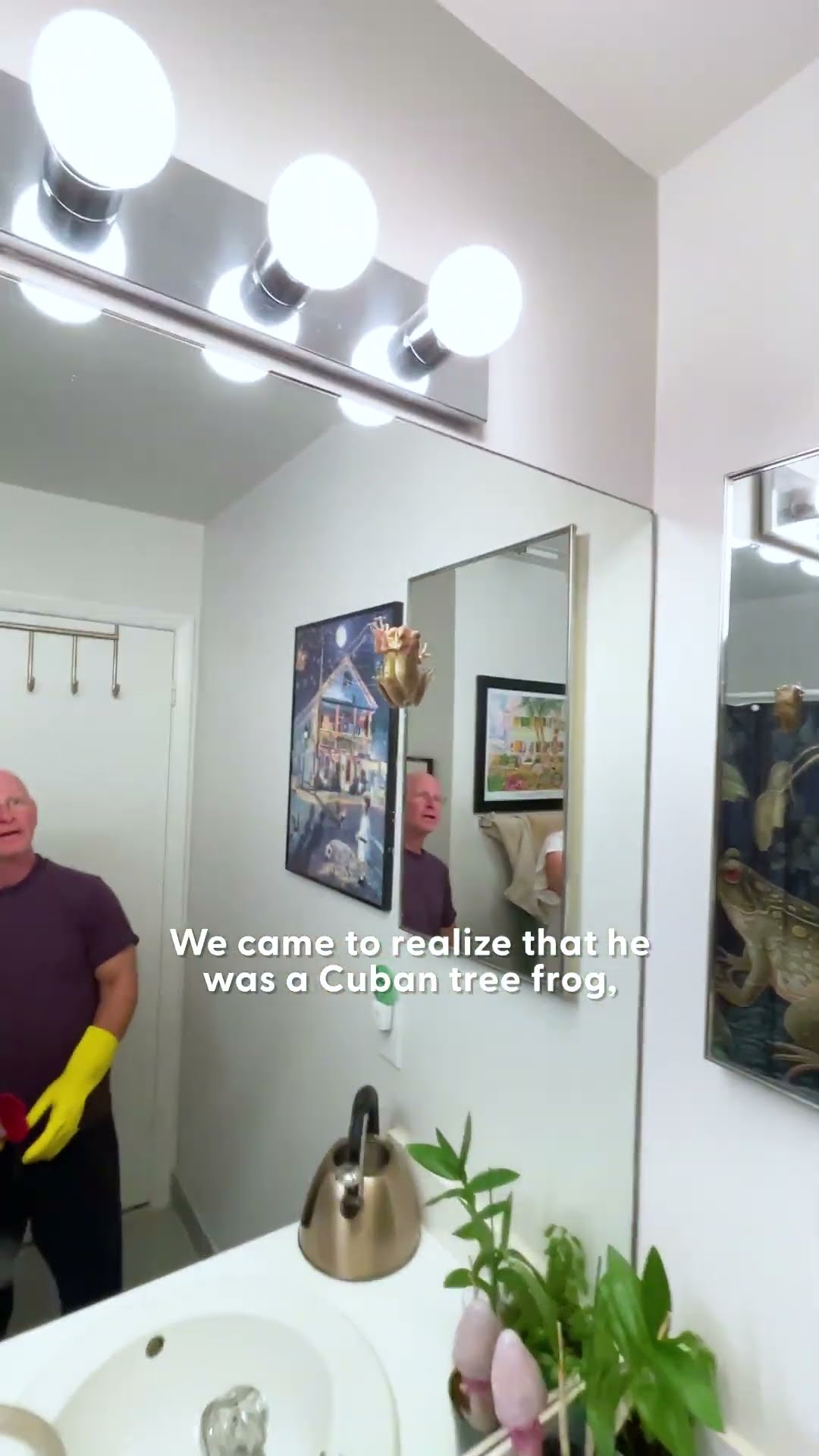 Couple Adopts Invasive Frog They Find In Their Sink | The Dodo