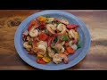 Quick &amp; Easy Honey Stir Fried Shrimp with Garlic and Ginger | Shrimp and Bell Pepper in Soy Sauce