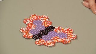 English Paper Piecing Corner Catching Technique with Nancy Adamek (Taster Video)