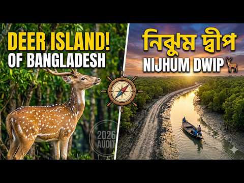 Nijhum Dwip Tour 🦌  Deer Island of Bangladesh  নিঝুম দ্বীপ 🇧🇩