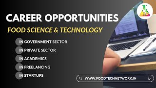 Career Opperchunity in Food Science and Food Technology Sector #foodscience #foodtechnology