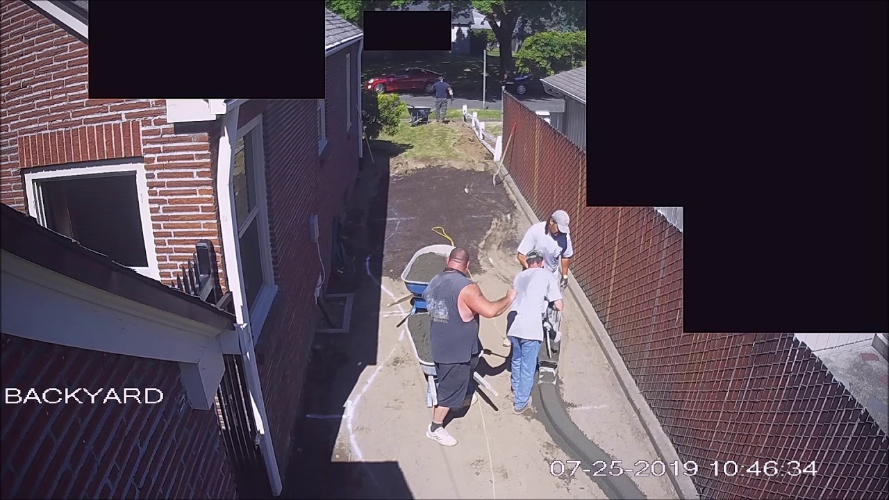 Backyard Project with Northwest Custom Curbing