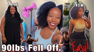 Weight Loss Journey | How I Lost 90 Pounds…EASY!