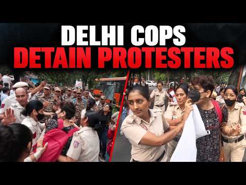 Delhi Police Detain Several Protesters At Jantar Mantar As Youth Protest Kickstarts