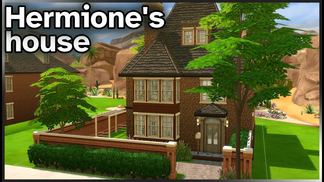 8 Heathgate Hermione Granger's home The Sims 4 YouTube