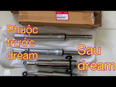 Video Báo giá phuộc trước,phuộc sau Dream,supper dream - youtube