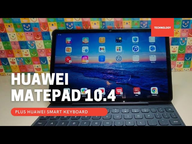 UNBOXING HUAWEI MATEPAD 10.4 + SMART KEYBOARD | Mhy Lucilo - YouTube