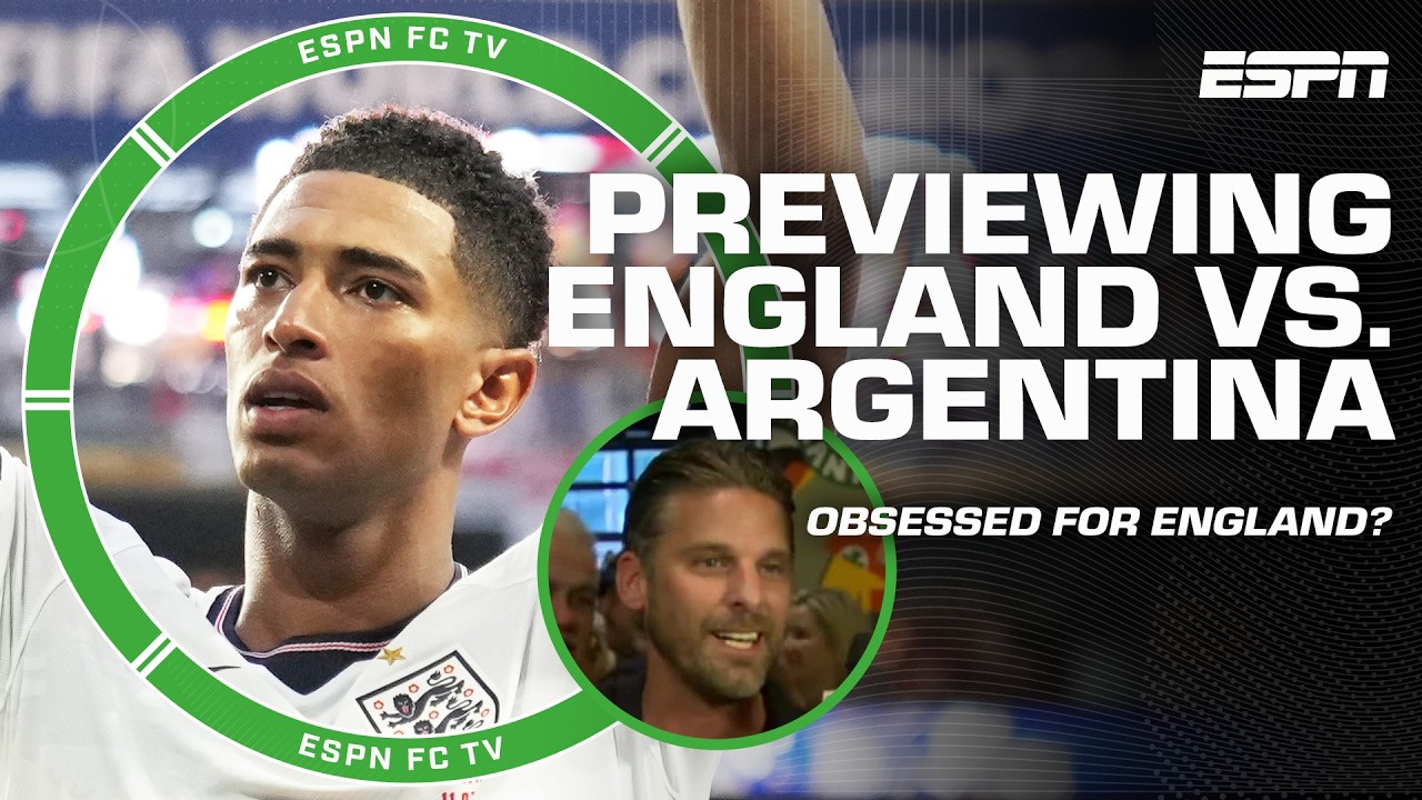David Bentley is HYPED for England's chances against Argentina 😂 | ESPN FC