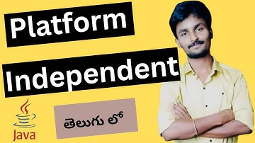 Platform Dependent vs Independent | How Java is Platform Independent | Telugu Explanation
