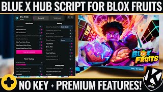 Updated Blox Fruits Script Blue X Hub Auto Draco V4 Best Blox Fruits Script Using Krnl Executor