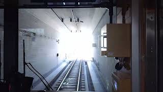 神戸電鉄公園都市線 6515F普通ウッディタウン中央行 横山~フラワータウン駅間 前面展望