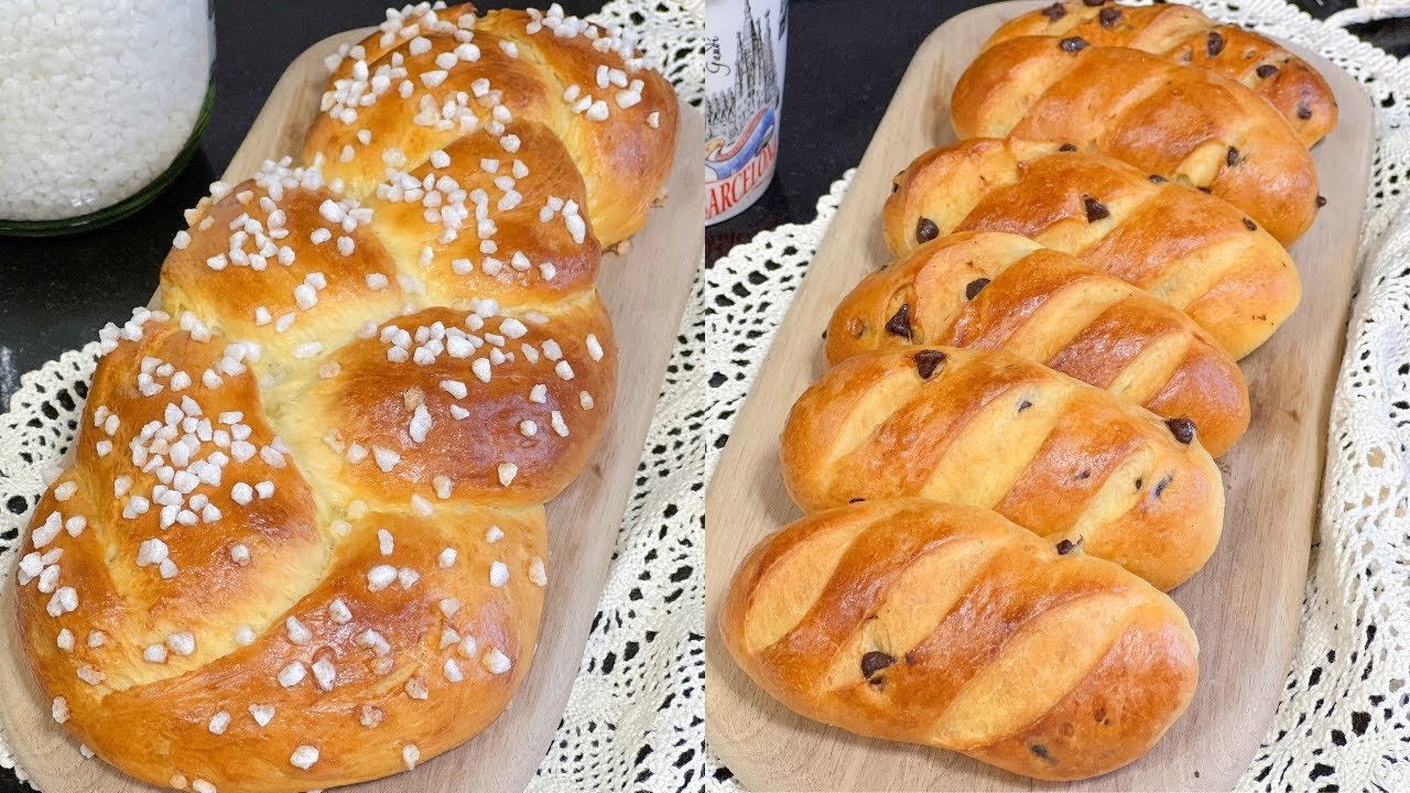 خبز بالحليب بعجين ناجح و اقتصادي خرجت منو شكلين مختلفين كيجي خفيف و لذيذ😋🥖