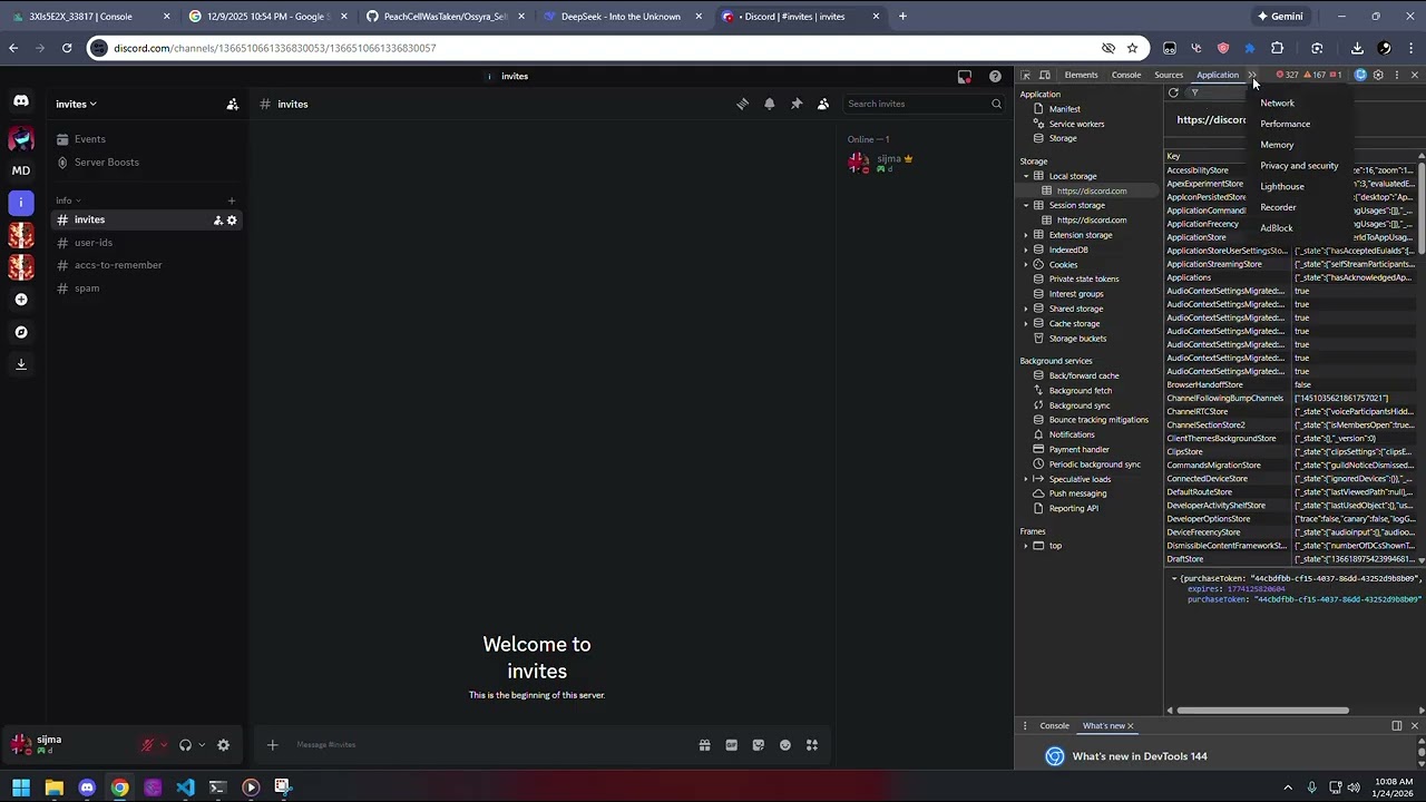 How to get your discord token in 2026