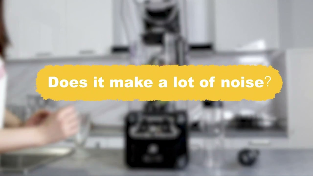 CRANDDI Blender, Quiet Blender K90 with Sound Enclosure Shield, 2200W Professional-Grade Power