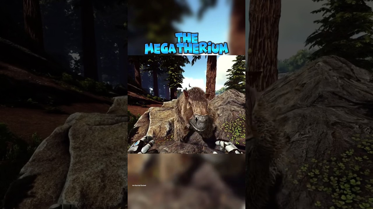 Storytime: The Megatherium in Ark Survival Evolved #ark #gaming # ...
