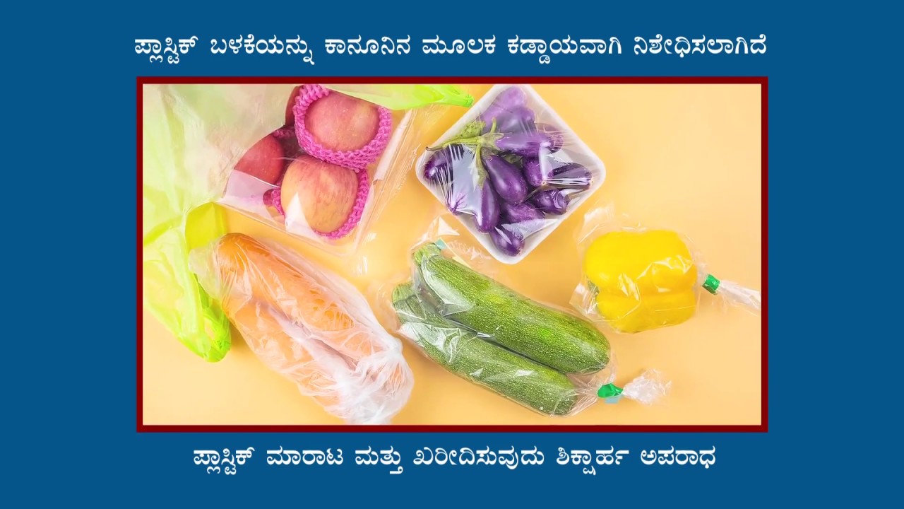 Plastic Ban in Bangalore I Awareness Video YouTube
