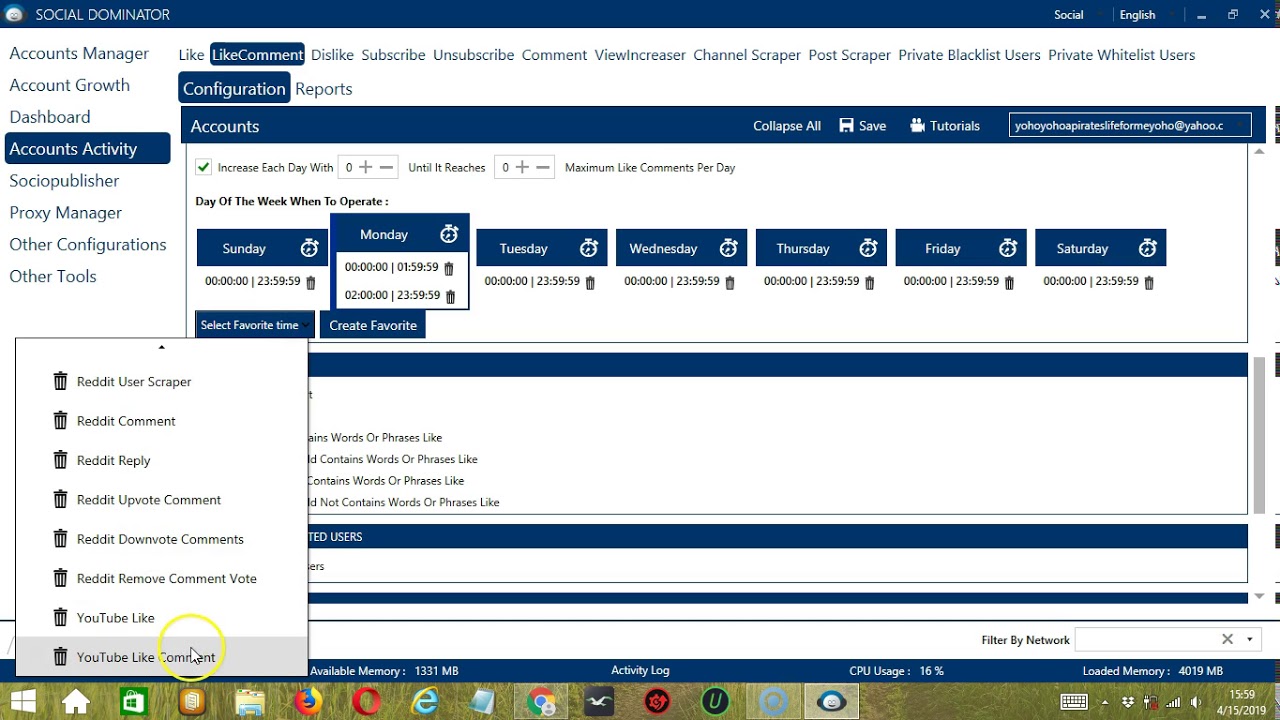 How To Auto Like Comment On YouTube  Using Socinator