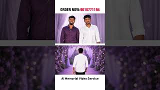 How to Make AI Death Videos | AI Memorial Video Creation Service#AIDeathVideo #AIMemorialVideo #Ai