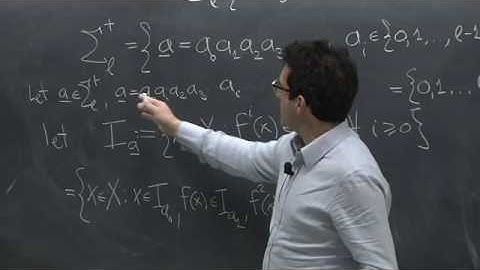 Dynamical Systems - Stefano Luzzatto - Lecture 14