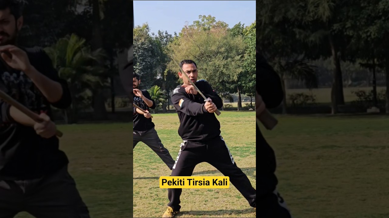 Пекити Тирсия Кали тренировка меча 