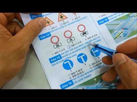 Video Mẹo học lý thuyết thi bằng lái xe máy A1 - Phần biển... - YouTube