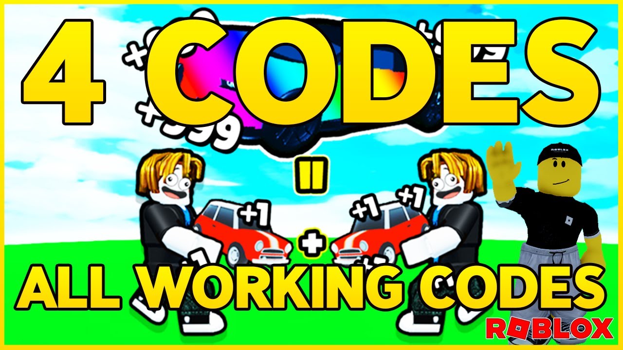 NEW CODES ALL 4 WORKING CODES For MERGE RACE SIMULATOR Codes For Merge Race Simulator Roblox In 