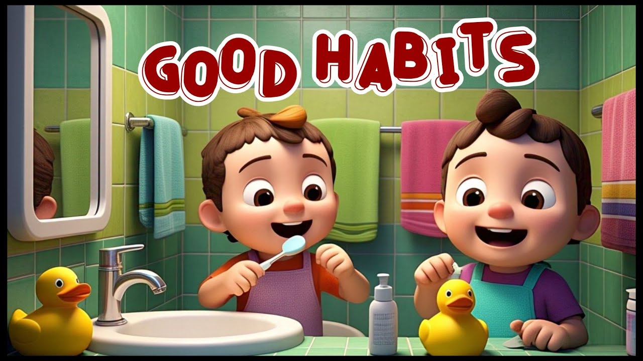Good Habits Song for Kids | Fun & Educational | Cham Cham Star - YouTube