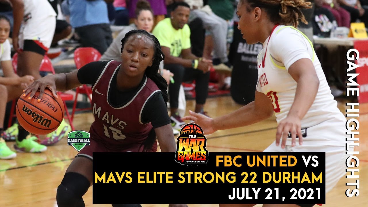 War Games ATL | FBC United '22 vs Mavs Elite Strong '22 Durham.  This one went done to the WIRE!