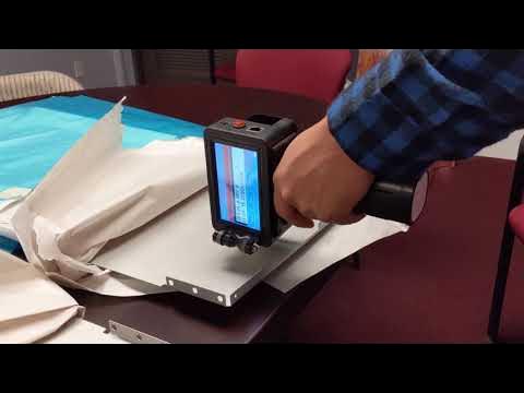SNEED-JET Titan T6 Handheld Printer - YouTube