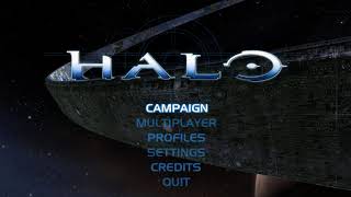 Halo:CE - Original Main Menu Screen - 5 Minutes 4k