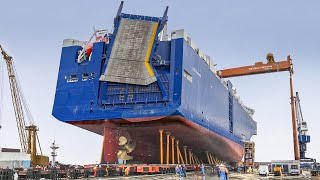 Inside Shipyards Building Massive Car Carrier Ships | Documentary