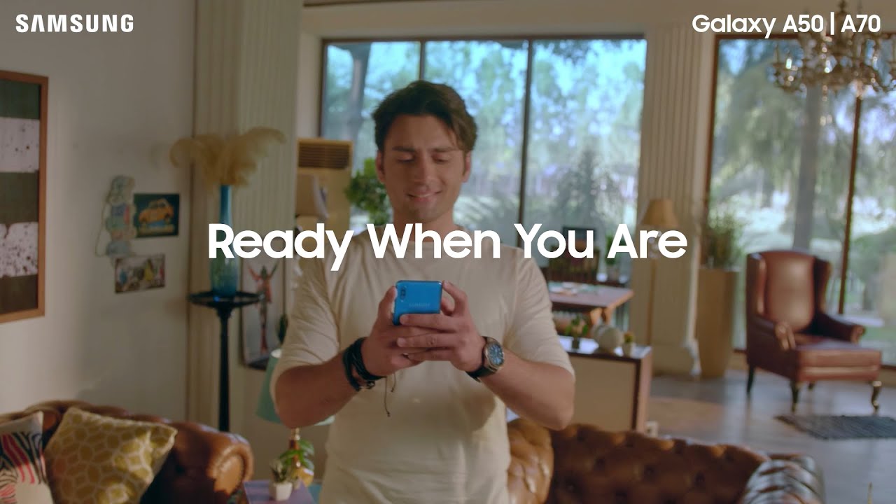 Galaxy A50 | A70: Large battery and Fast Charging