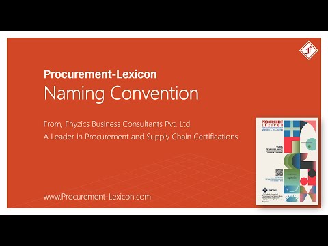 Naming Convention from