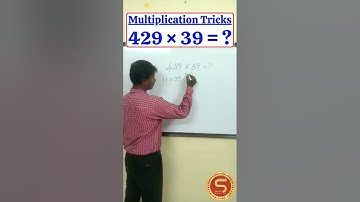 (Shorts-692) Multiplication with 39 | Math Tricks |Maths |Multiplication #shorts #shortsfeed #viral