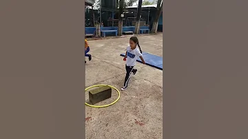 Ejercicio Para EDUCACIÓN FÍSICA En Primaria Habilidades Motrices Salto Equilibrio Y Lanzamientl 