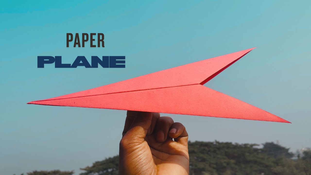 How To Make a Paper Plane | Origami Jet Airplane | Maple Drawing Craft