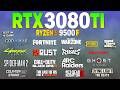 RTX 3080 Tİ + Ryzen 5 9500F - Test in 16 Games 1440p | Current Performance?