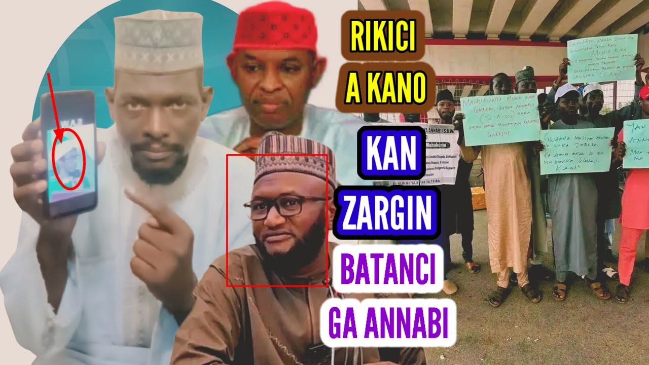 barkewar rikici a kano kan zargin sheikh lawant triumph da batanci ga ...