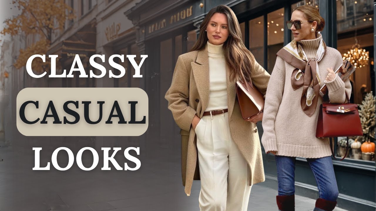 How to Look Elegant in Casual Clothes