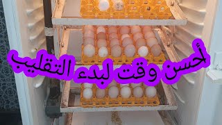 احسن وقت لبدء تقليب البيض وأنواع المحركات المستعملة لدلك