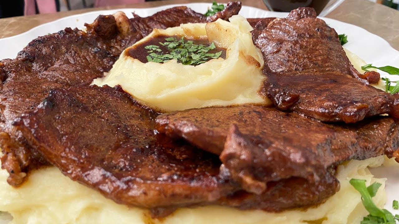 طريقة عمل ستيك بالزبدة وصوص الديمي جلاس | البلدي يوكل مع الشيف نونا