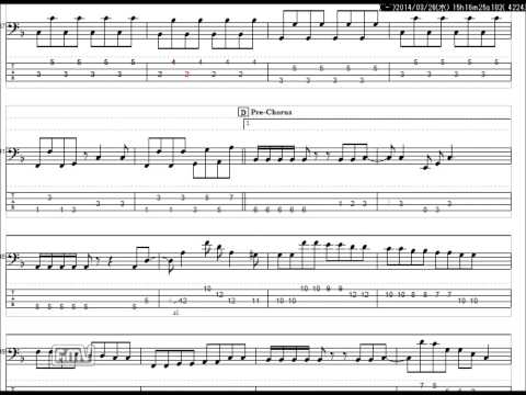 いきものがかり　1 2 3～恋がはじまる～　ベースTAB譜