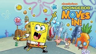 Spongebob Moves In - fun game video for kids